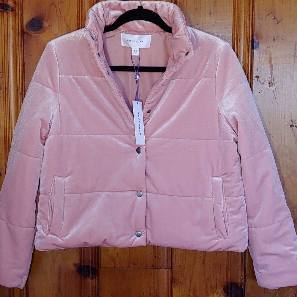 Bridal Rose Popsugar Puffer winter Jacket